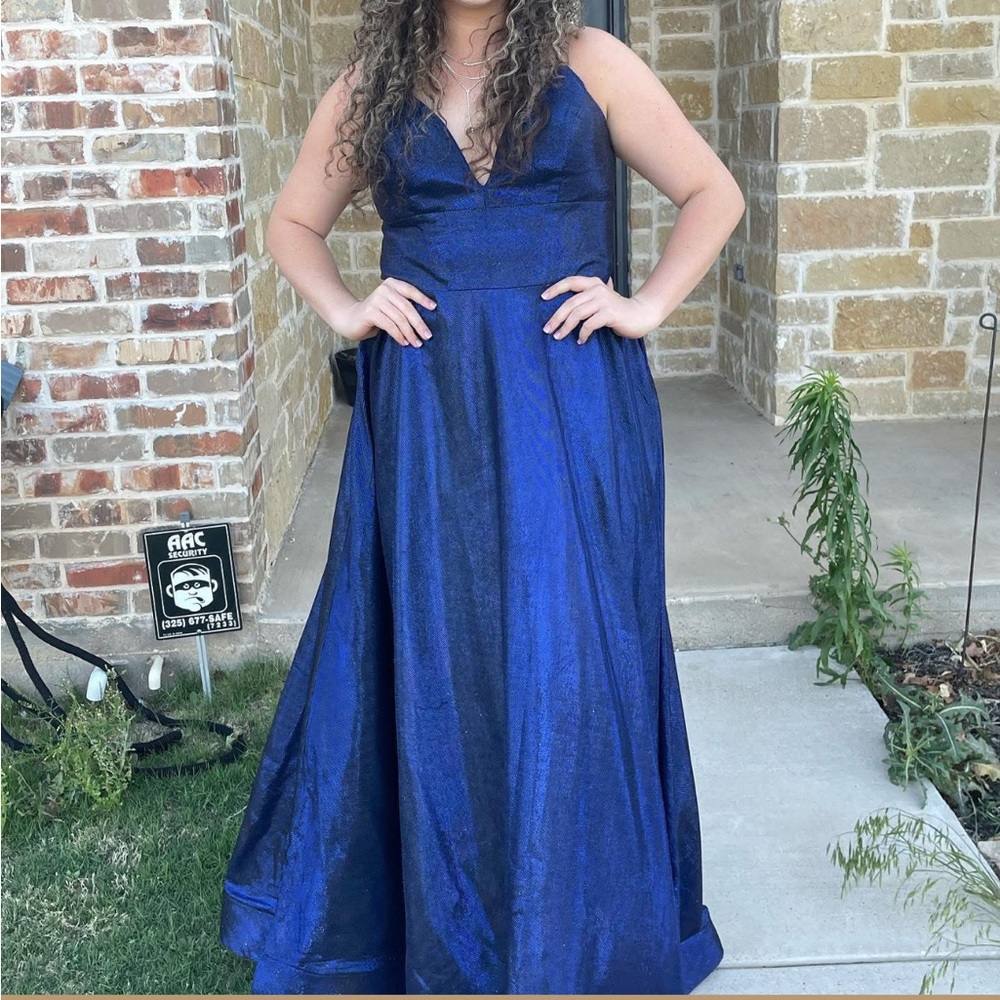 Jovani prom dress lace up back